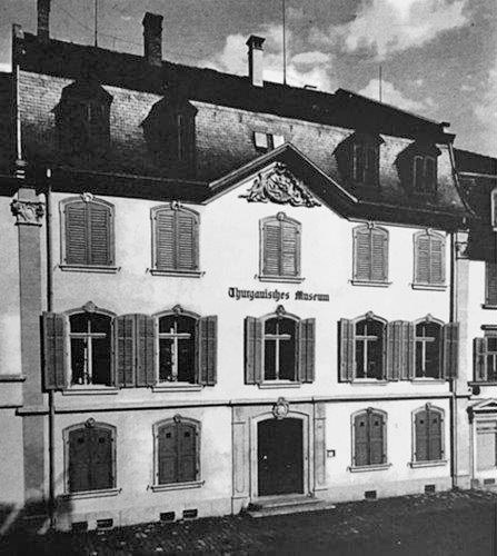 Das Thurgauische Museum in einer Aufnahme von 1924