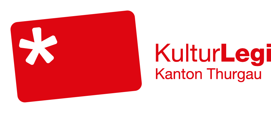 Rotes Logo der KulturLegi Kanton Thurgau